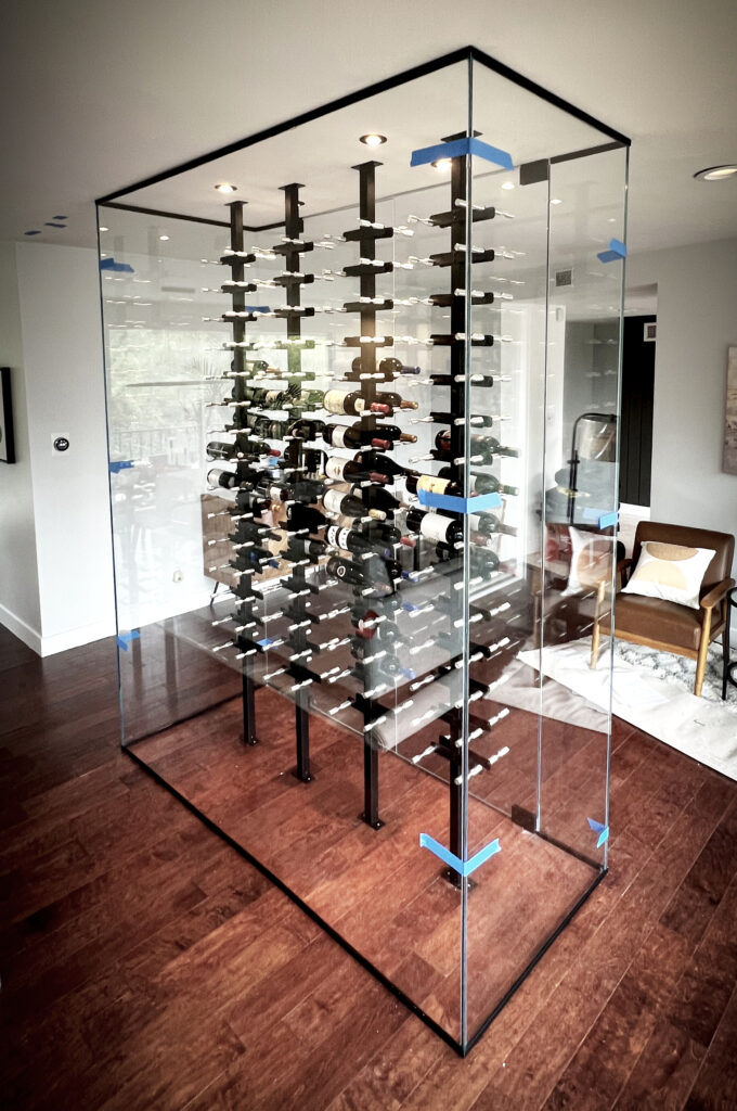 Custom Glass Wine Enclosures