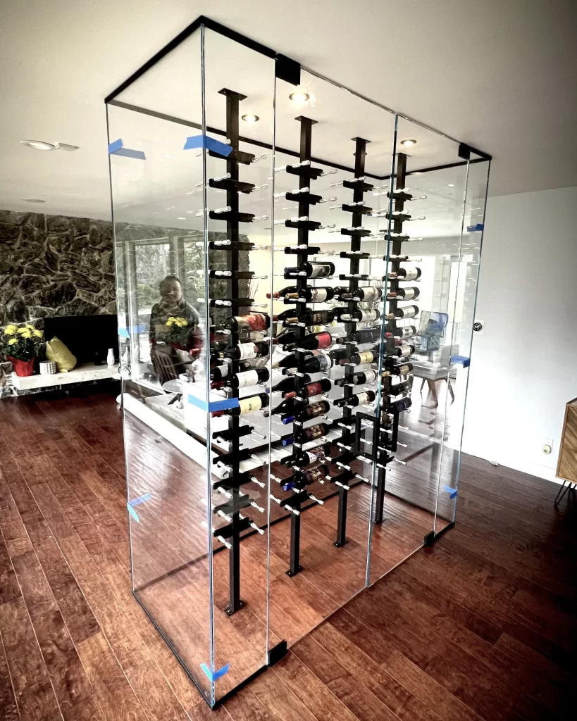 Custom Glass Wine Enclosures