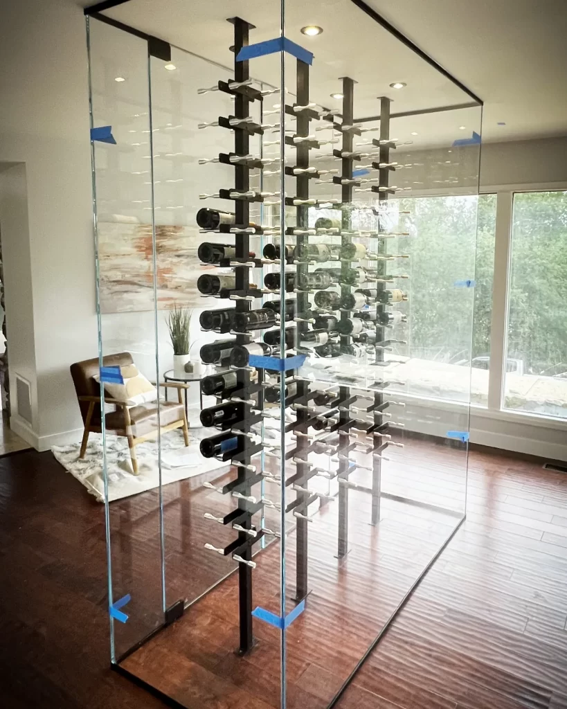 Custom Glass Wine Enclosures