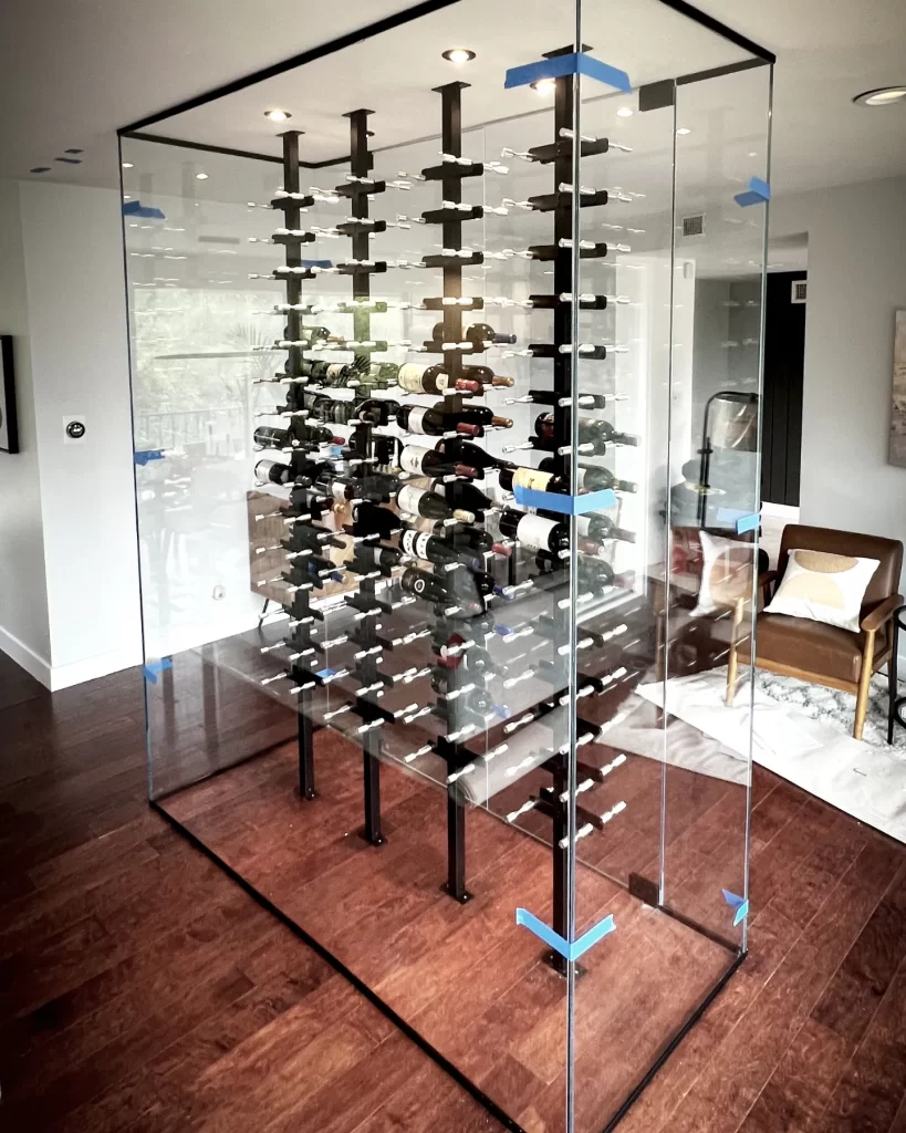 Custom Glass Wine Enclosures