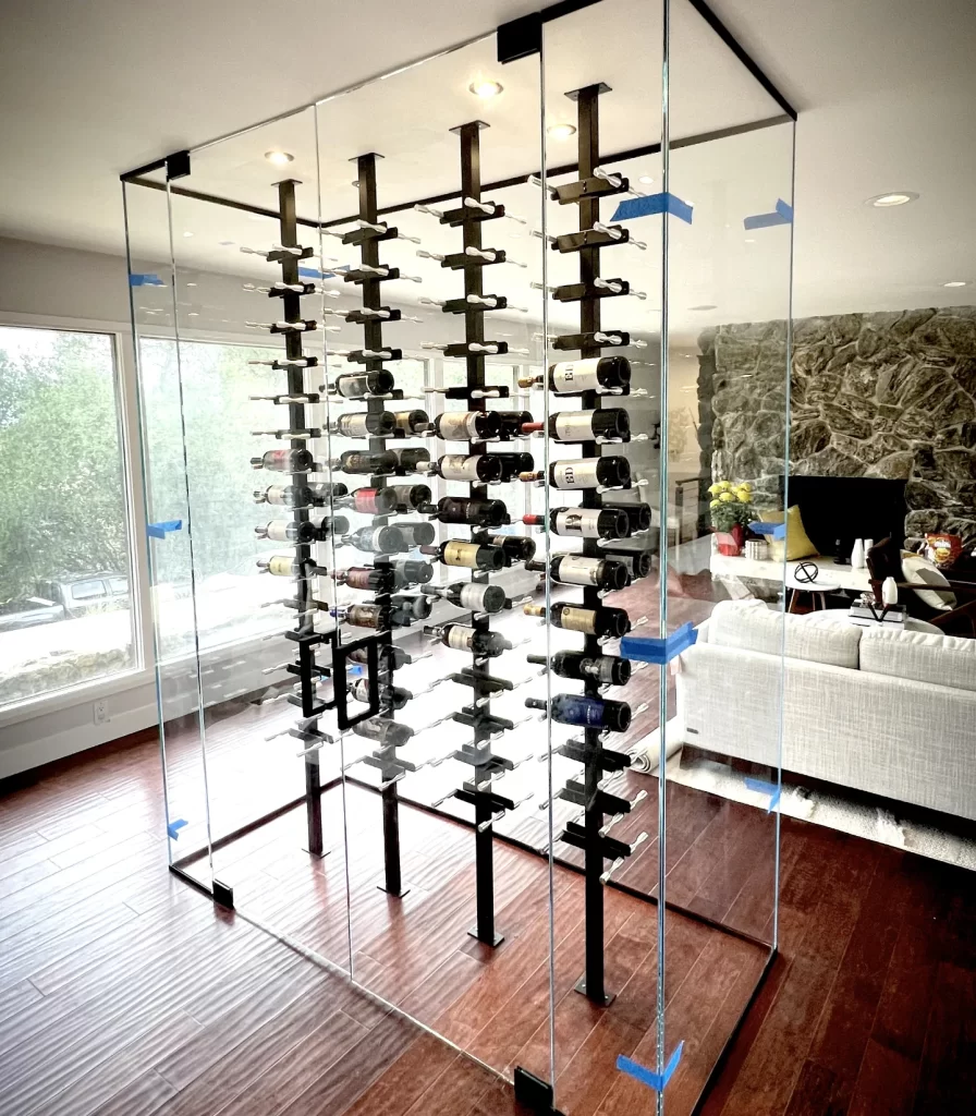 Custom Glass Wine Enclosures