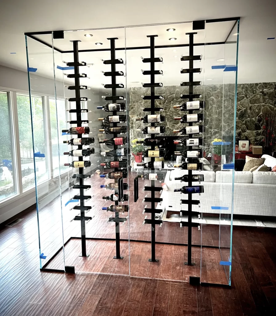 Custom Glass Wine Enclosures