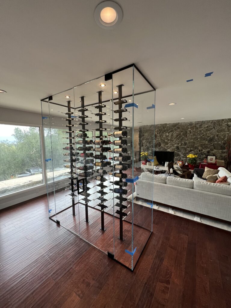 Custom Glass Wine Enclosures