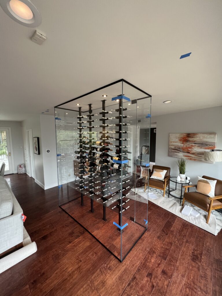 Custom Glass Wine Enclosures