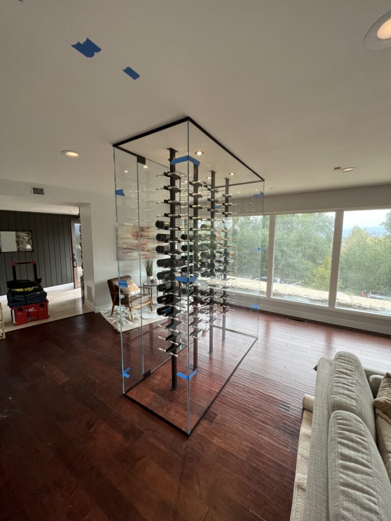 Custom Glass Wine Enclosures