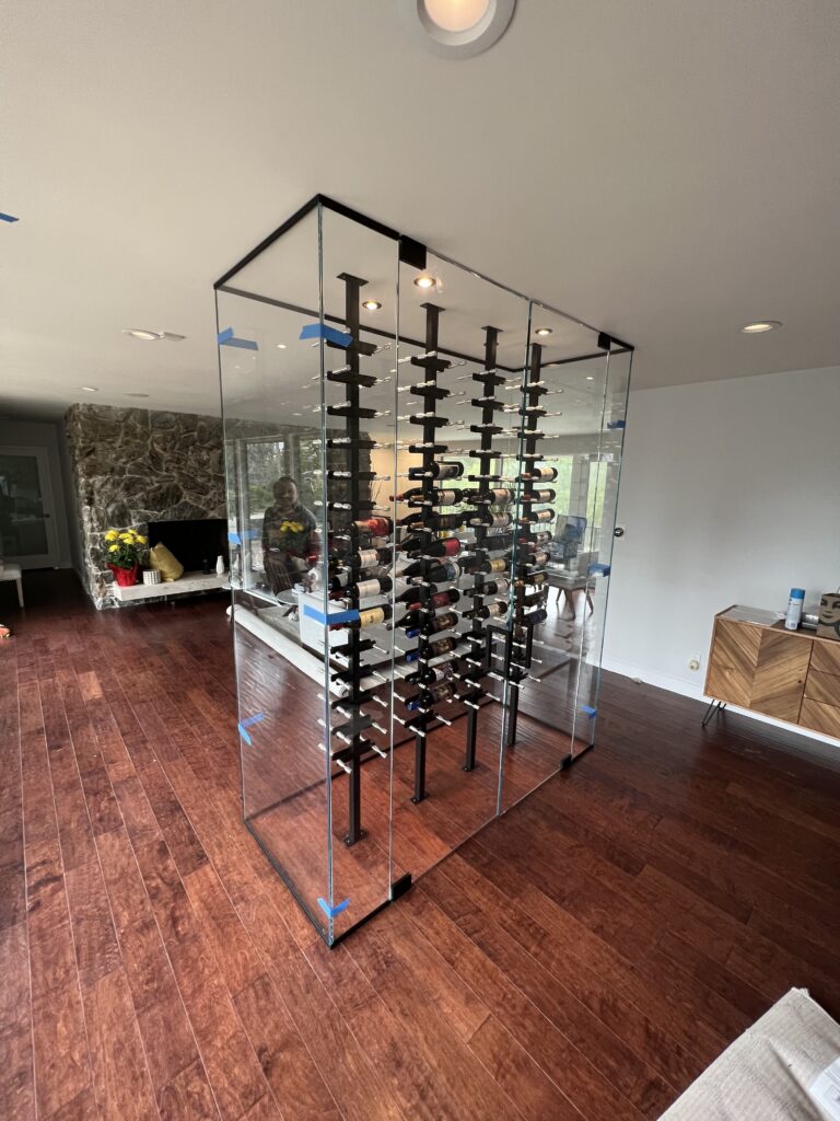 Custom Glass Wine Enclosures